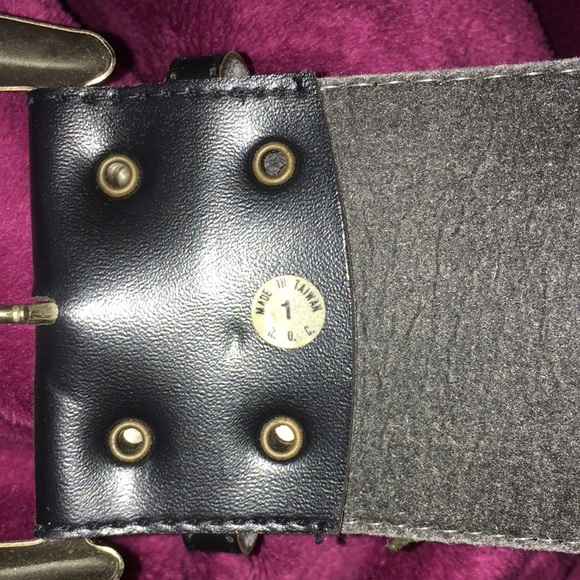 NEW without TAGS❣️Retro wide black belt- 1 - Picture 8 of 10